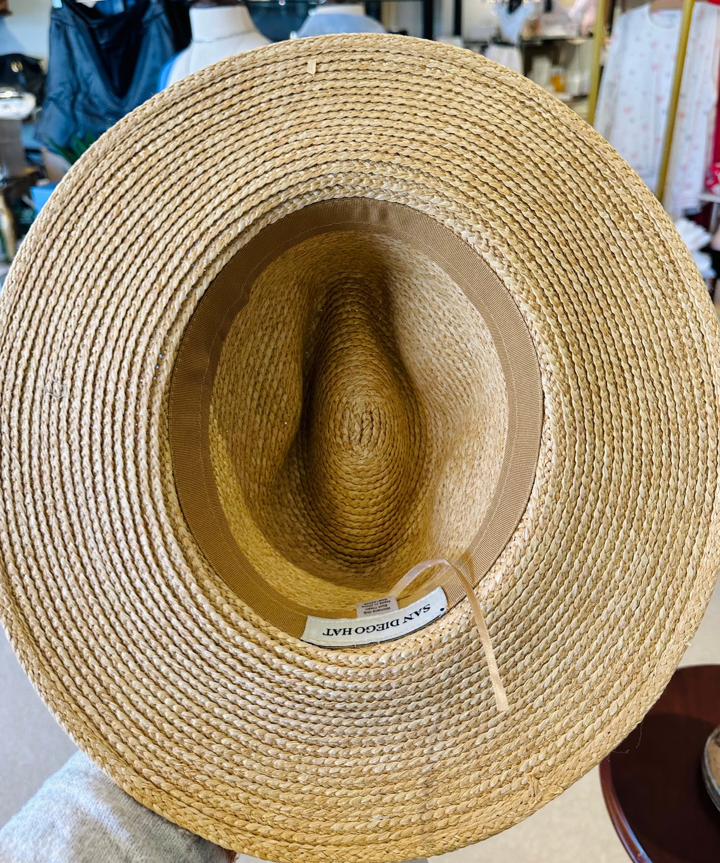 San Diego Hat Company Coco Paper Braid Fedora