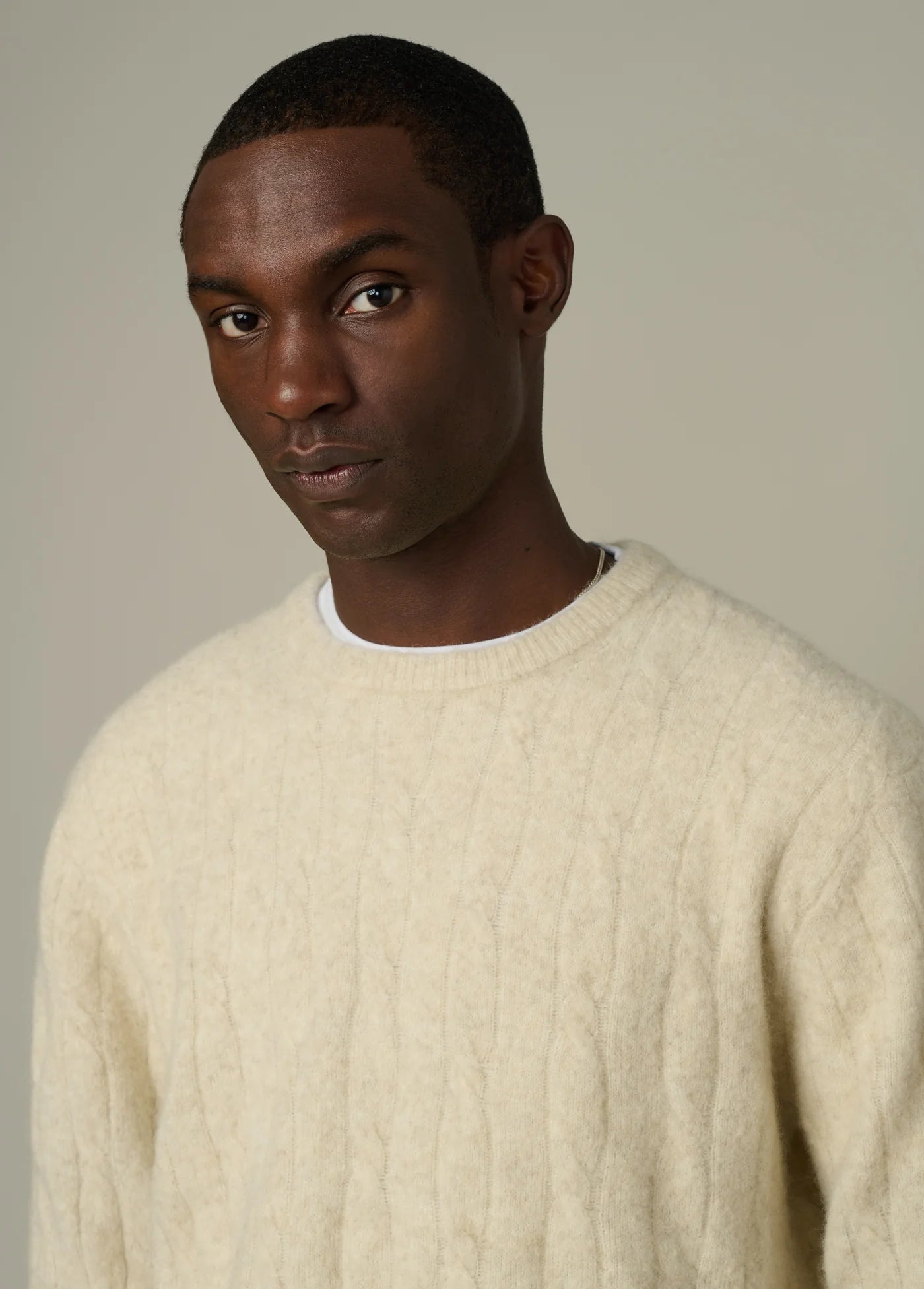 Joe’s Men’s Alpaca Sweater Winter Sand