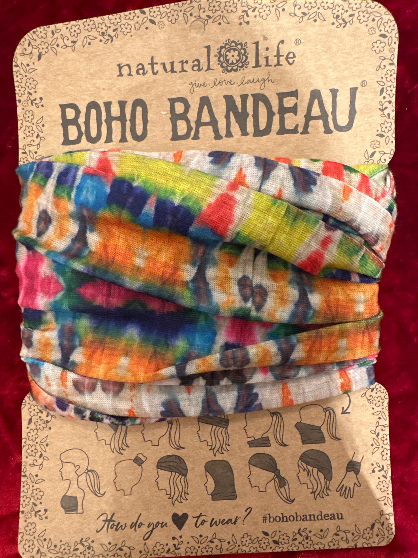 Natural Life Boho Bandeaus Asst
