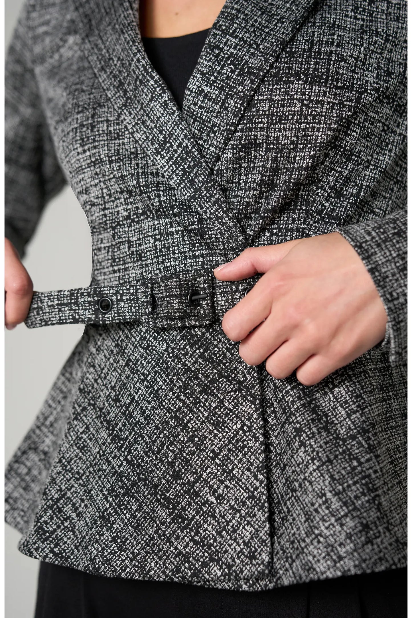 Liverpool Belted Peplum Blazer