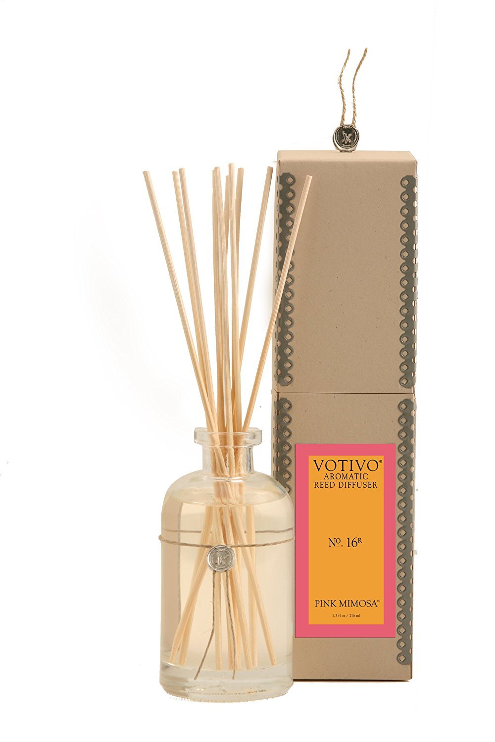 Votivo Aromatic Reed Diffuser Pink Mimosa