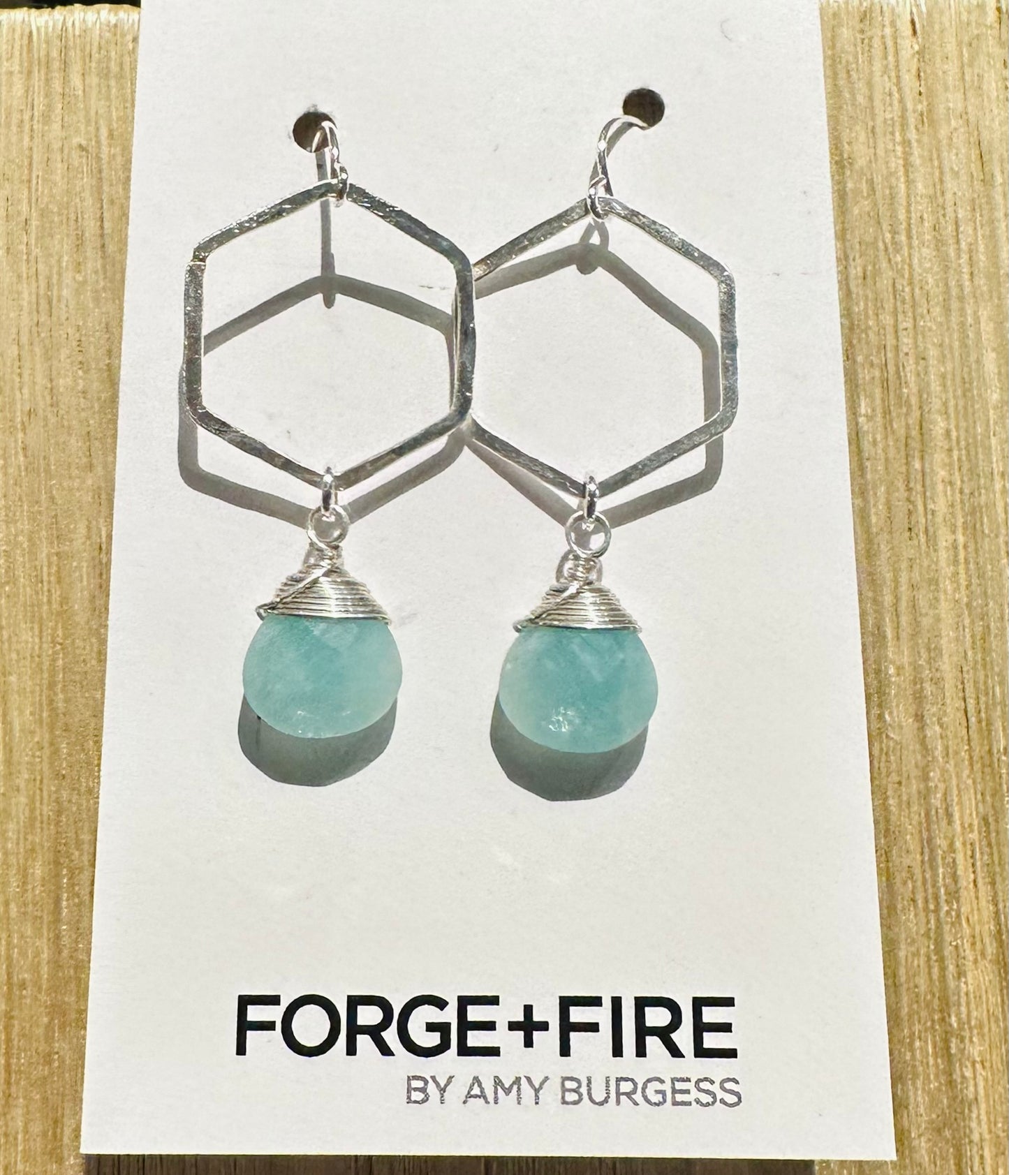 Forge And Fire Monica Hexagon W/Gemstone