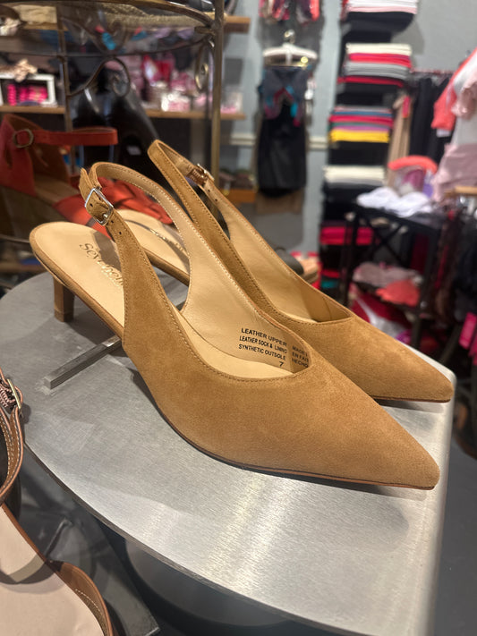 Seychelles Candlelight Suede pump