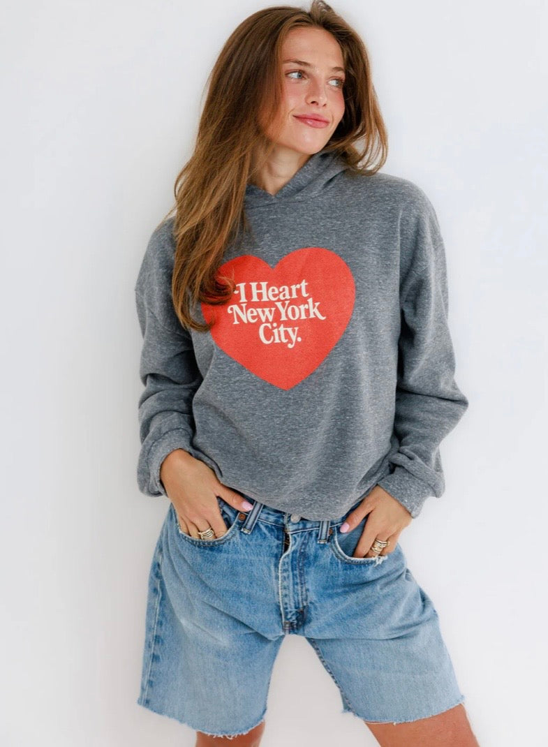 Sunny Somewhere I Heart NYC Classic Hoodie