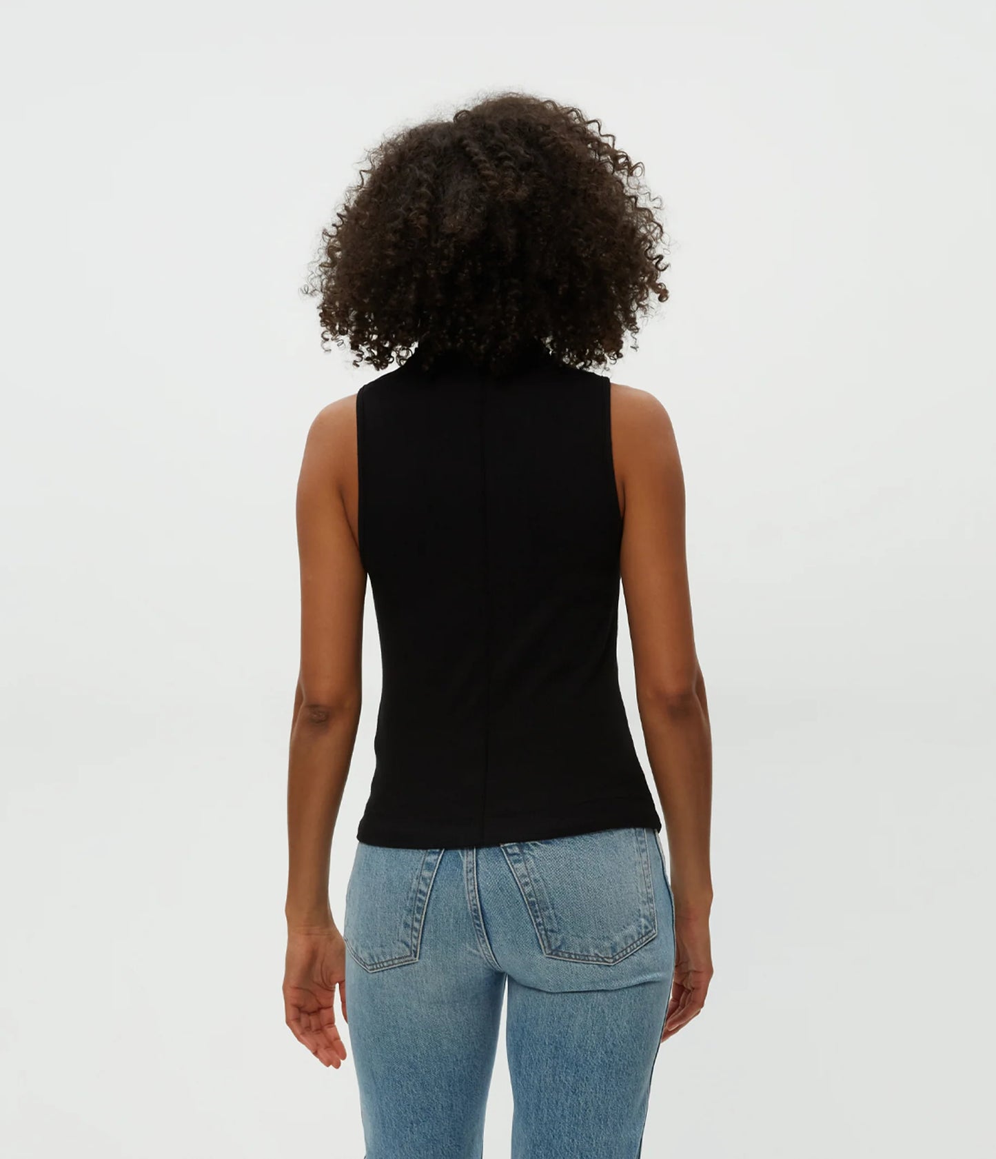 Michael Stars Chiara Drape Neck Tank
