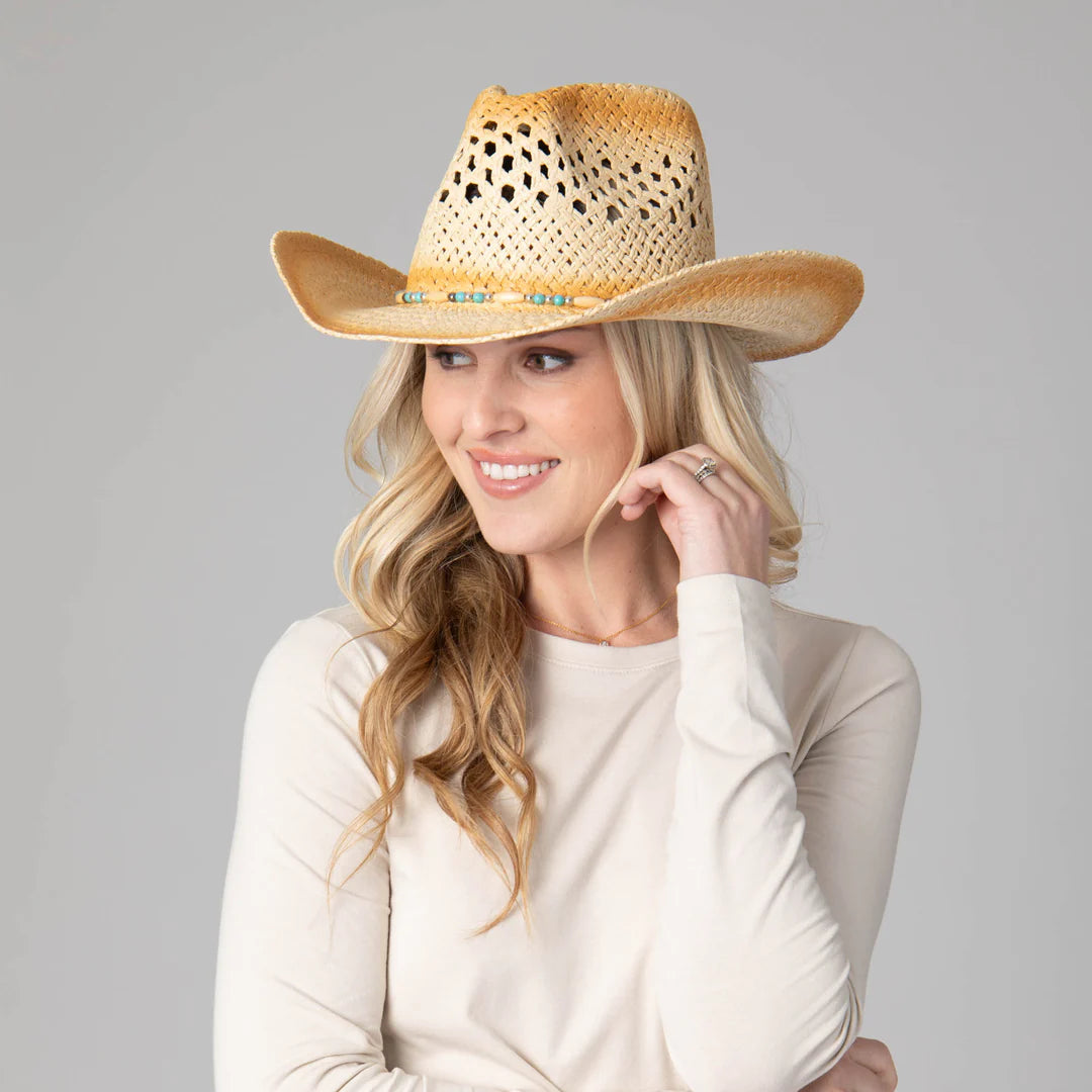San Diego Hat Company Kaia Pinched Crown Cowboy