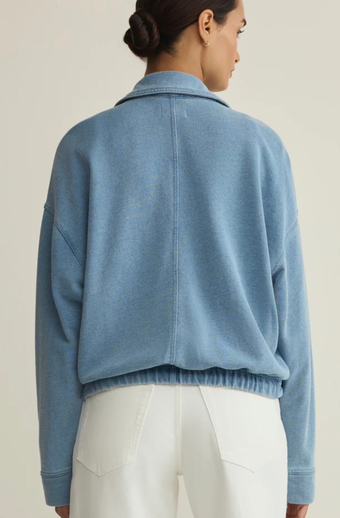 ZSupply Venus Knit Denim Jacket