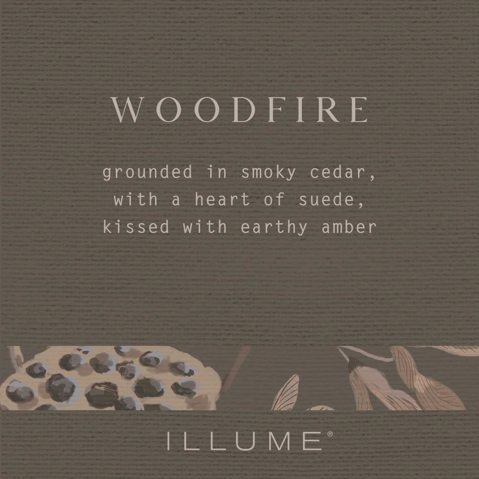 Illume Large Boxed Crackle Glass Candle