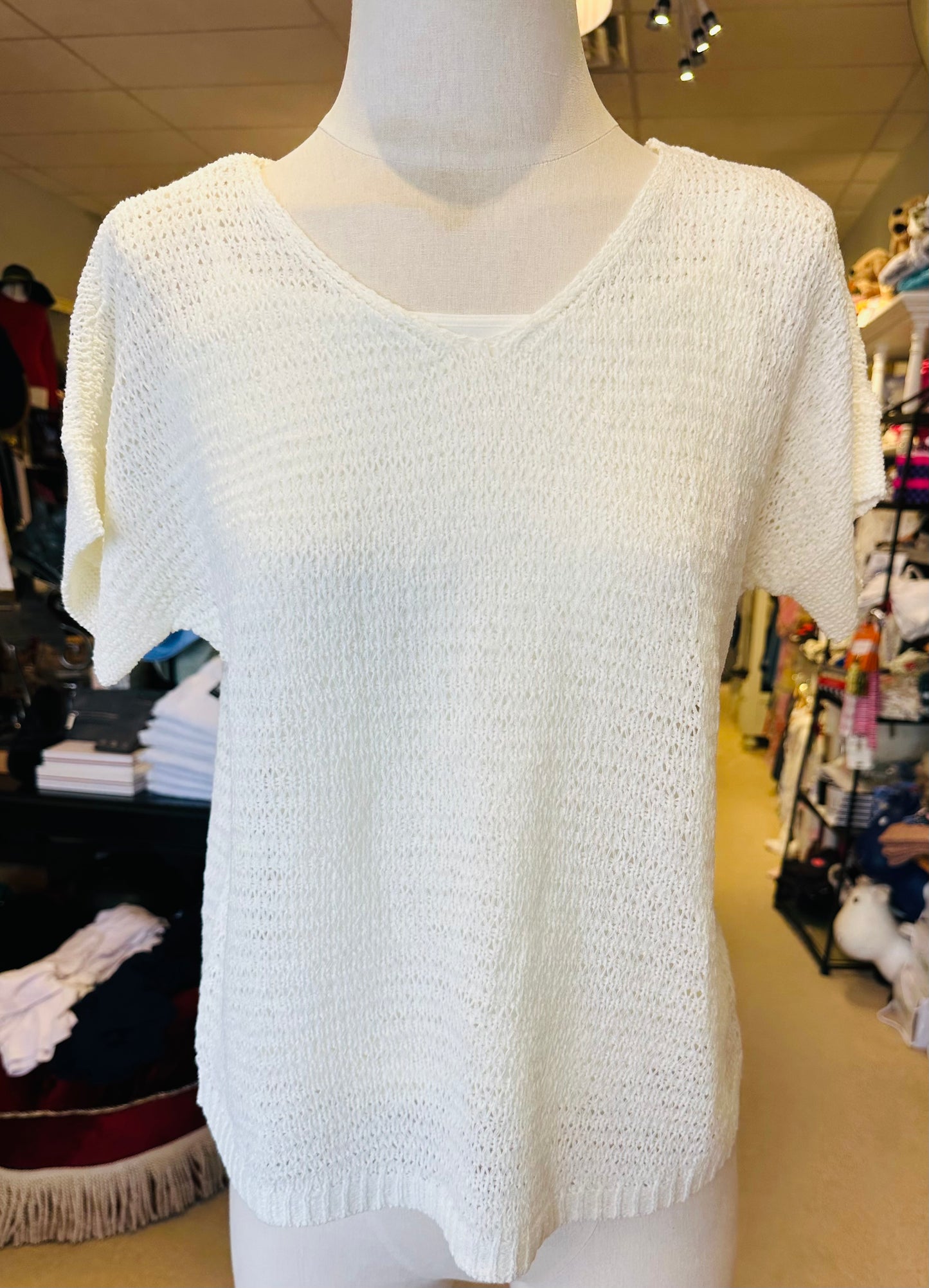 Giftcraft Dolman sweater white