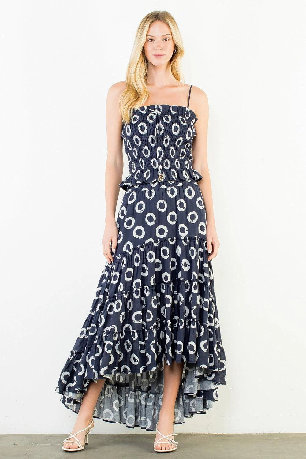 THML High Low Skirt with Ruffles