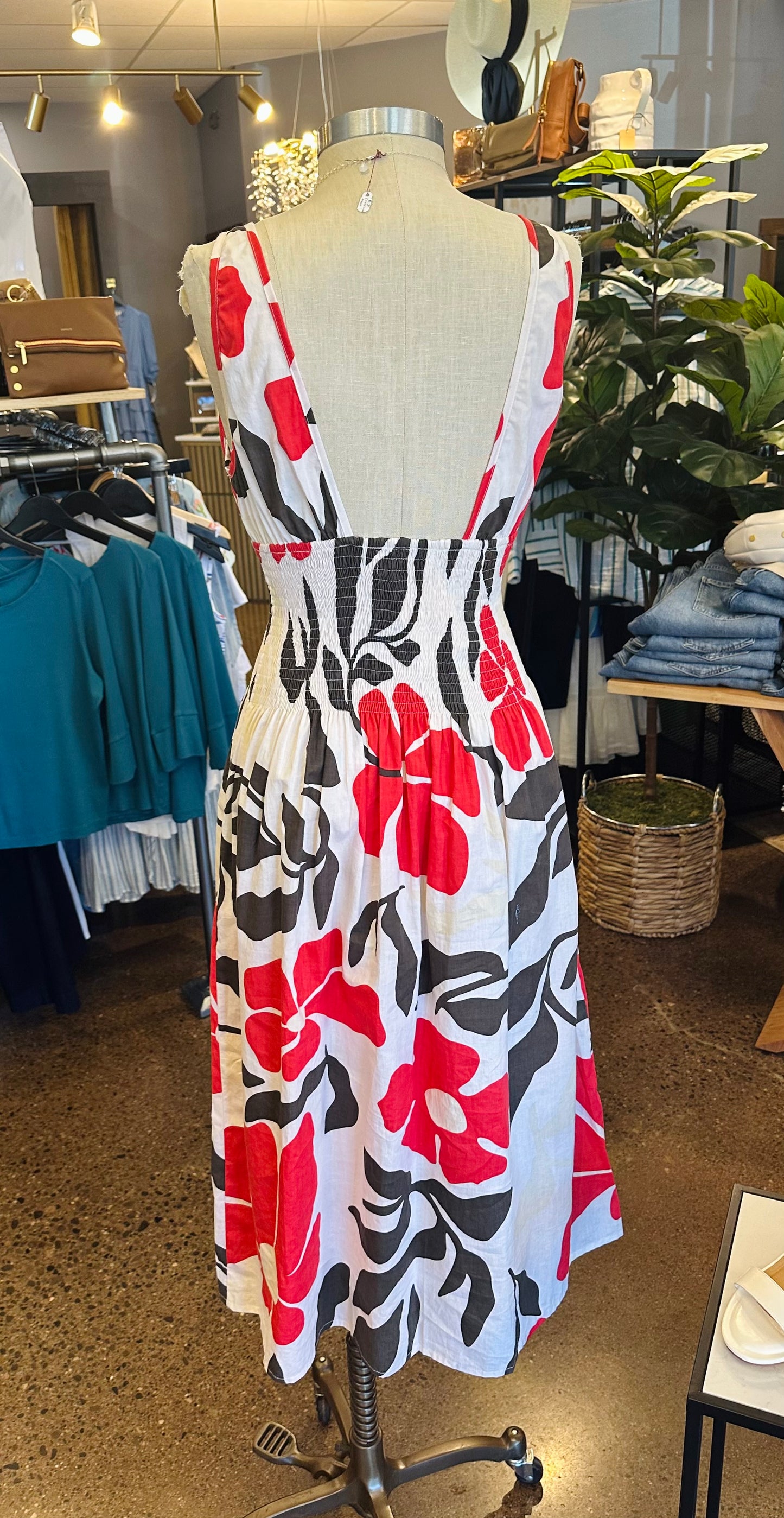 Jula Ula Floral Cherry Dress