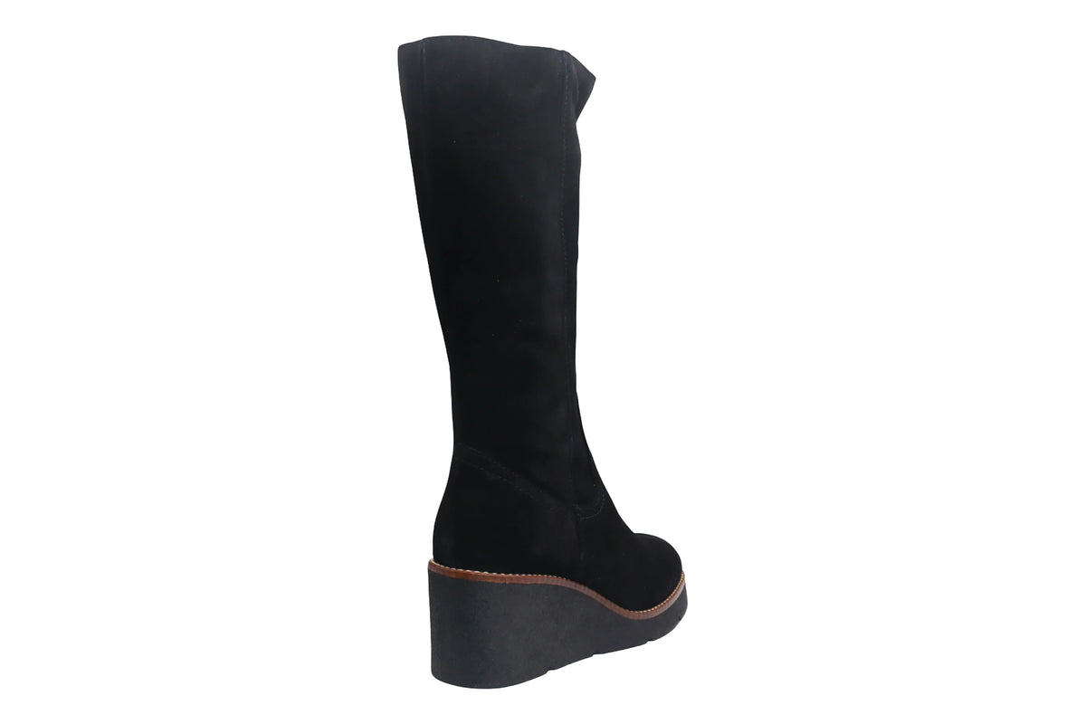 Eric Michael Norway Suede Wedge Boot