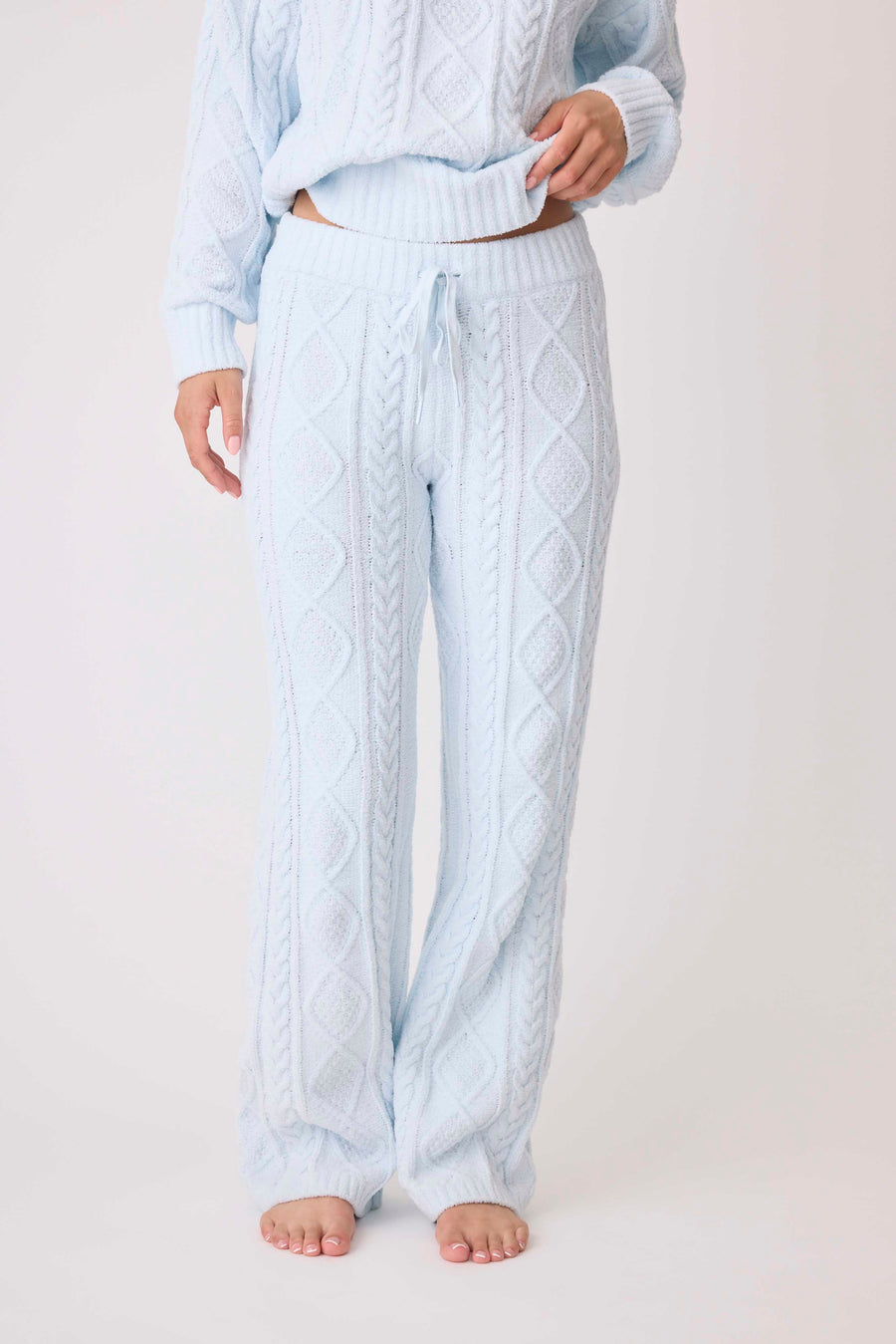 Pj Salvage Cable Blue pant