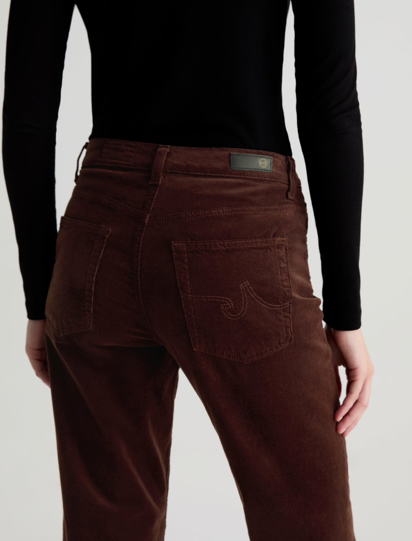 AG Brinley Corduroy In Coffee Bean
