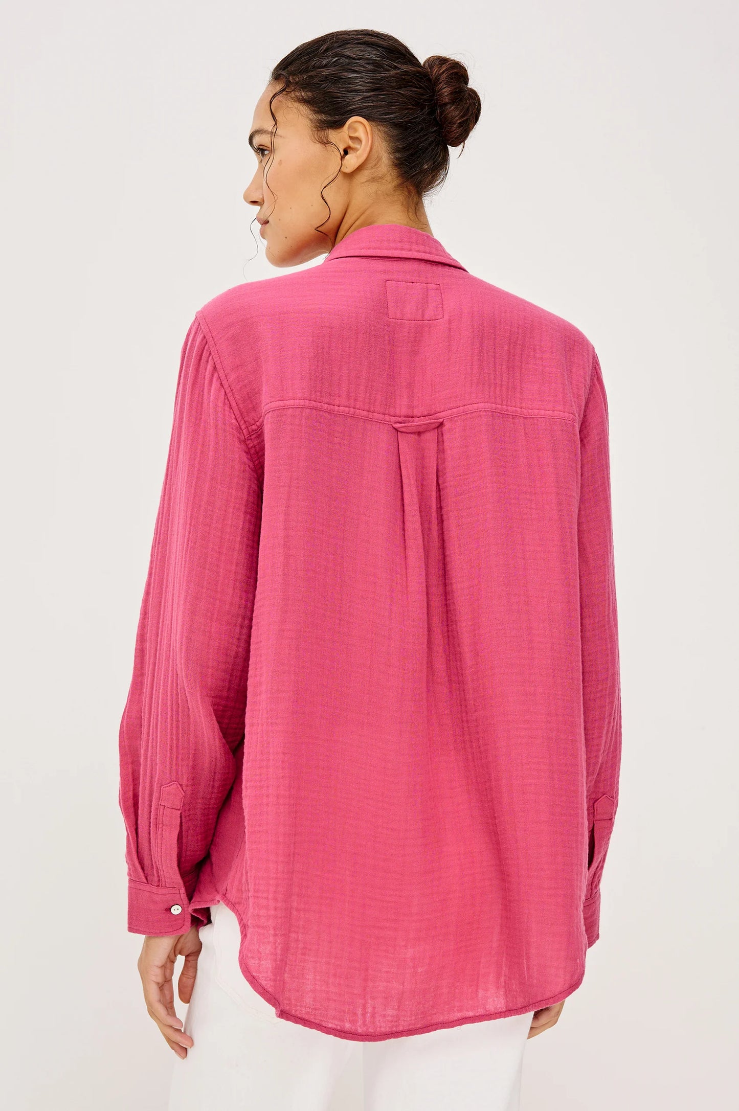 Rails Ellis Shirt Dark Rose