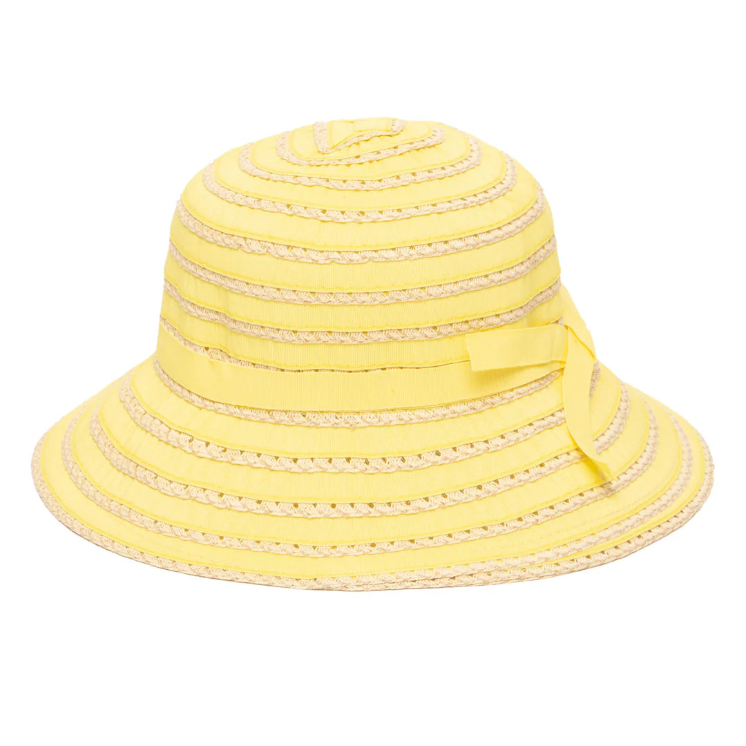 San Diego Hat Company Toddler Yellow Ribbon Sun Hat