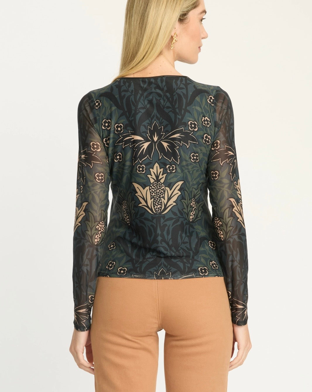 Caballero Safari Garden Moonless Night Top