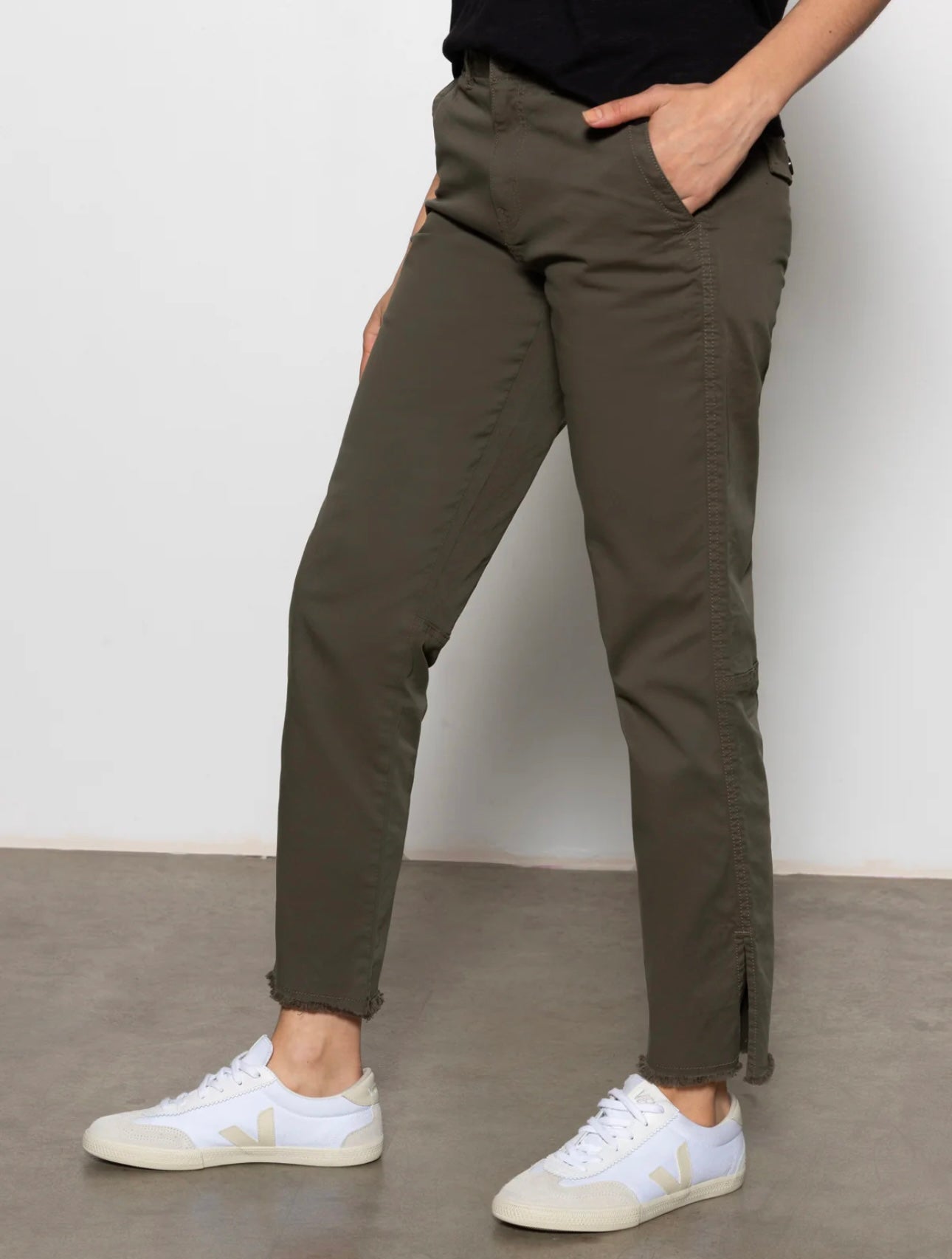 Sanctuary Trade Maker Pant Kalamata Green
