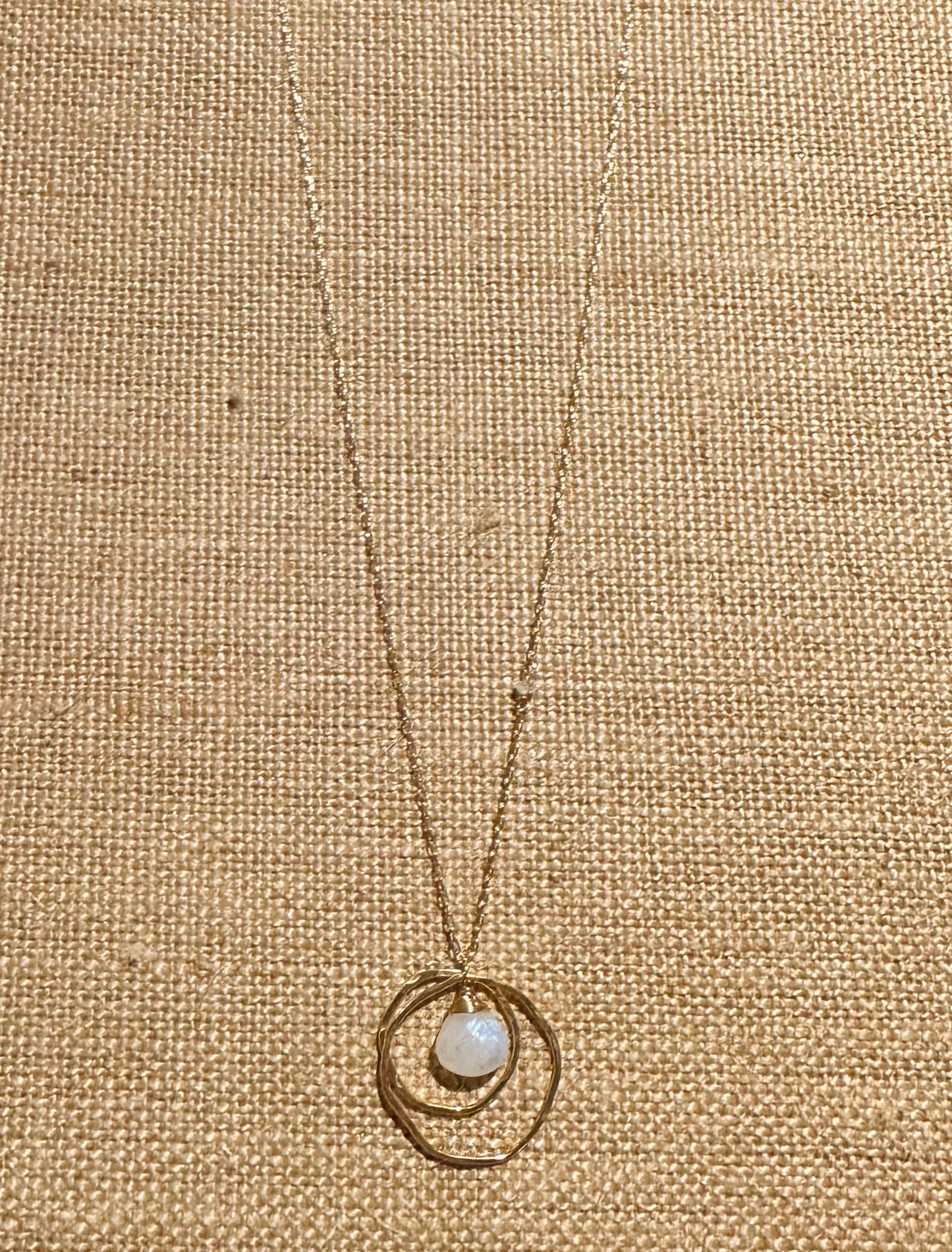 Elysium Jewelry Double Organic Stone Necklace
