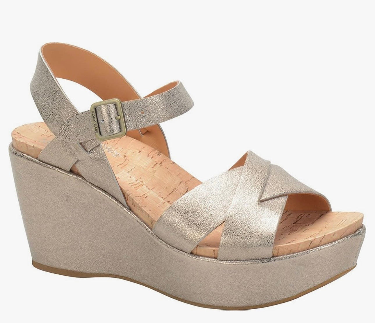 Kork-Ease Ava Wedge Soft Gold