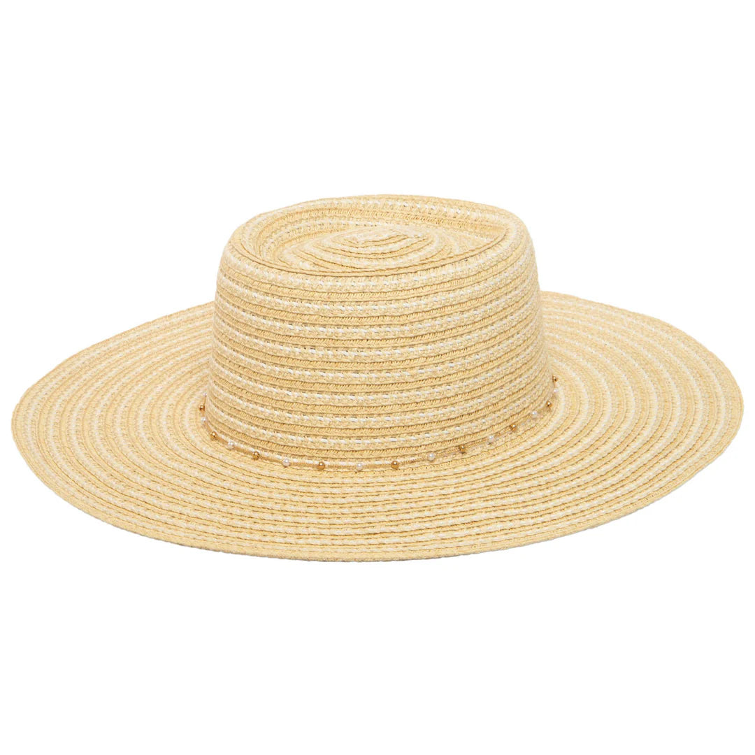 San Diego Hat Co. Bonita Boater W/Dainty Chain