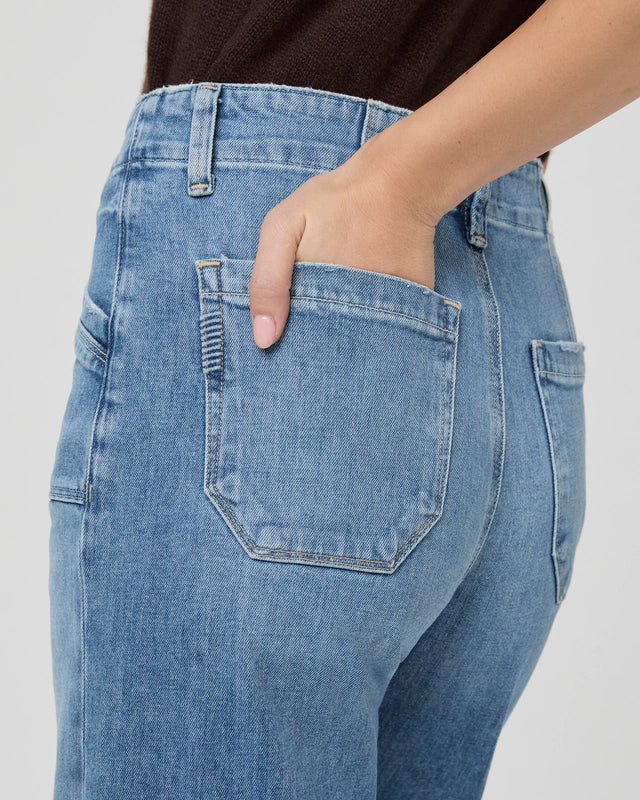 Paige Anessa 31 Utility Pocket Jean In Viva