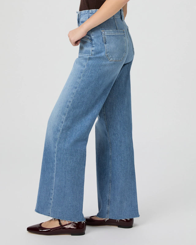 Paige Anessa 31 Utility Pocket Jean In Viva