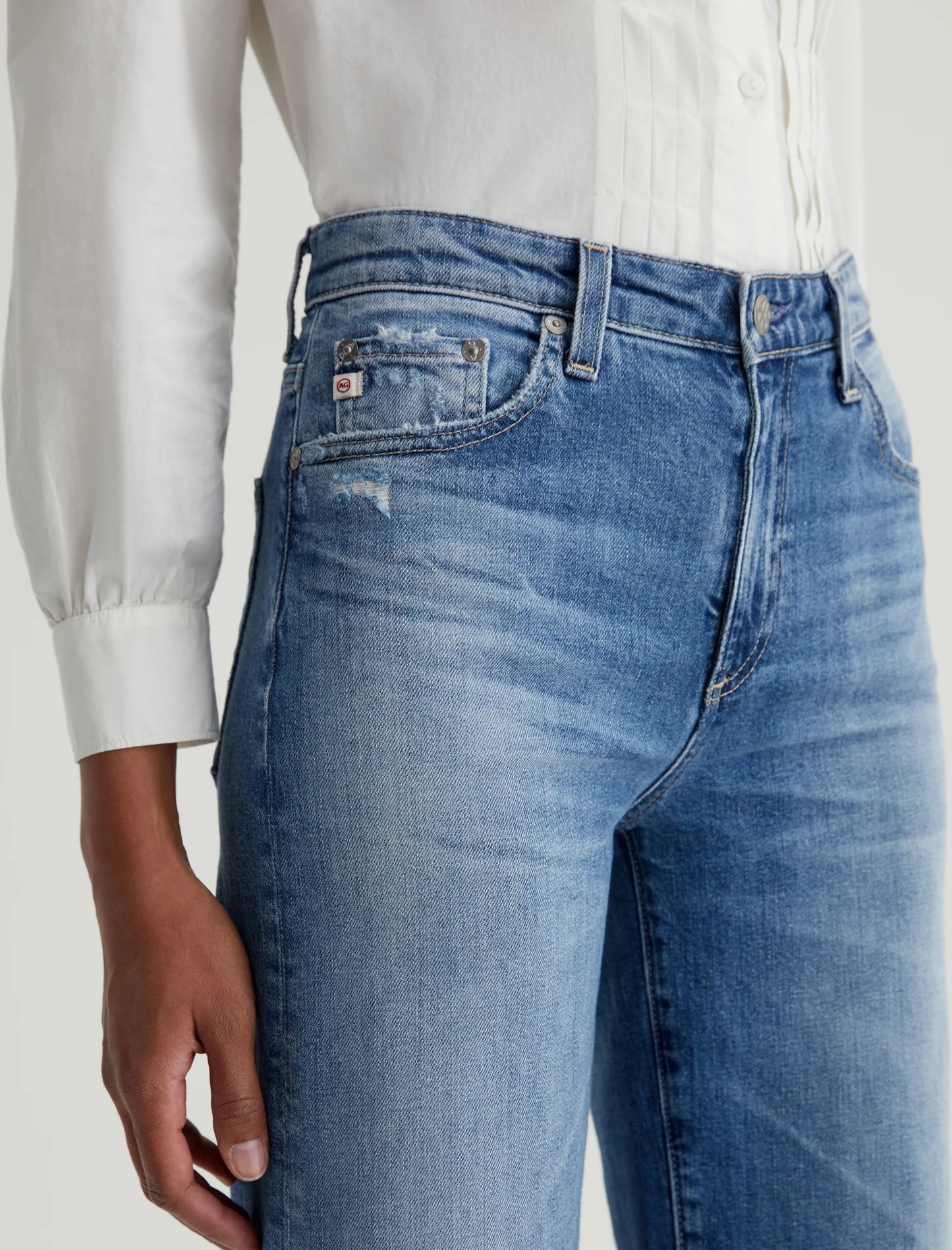 AG Saige Wide Leg Crop