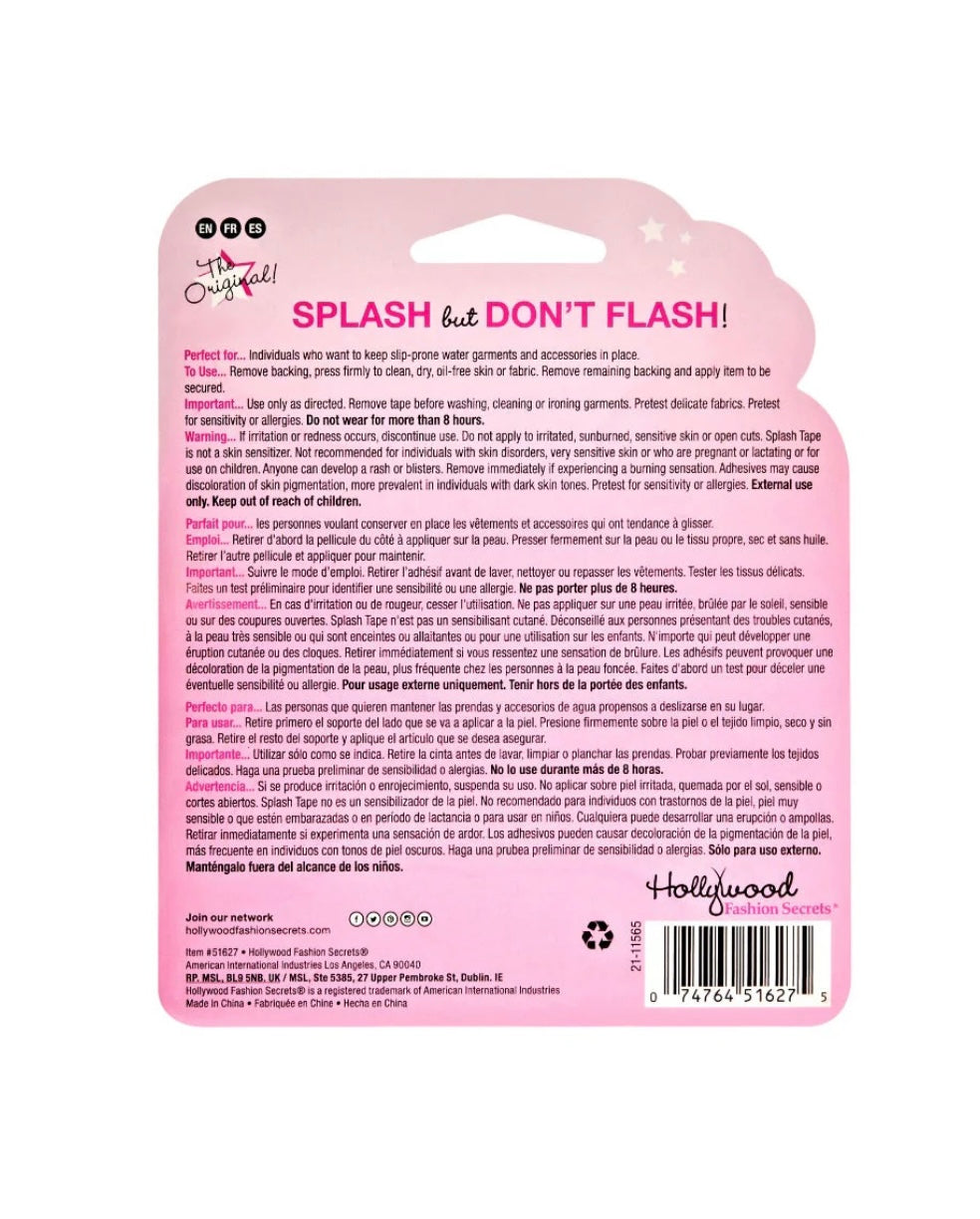 Hollywood Fashion Splash Tape