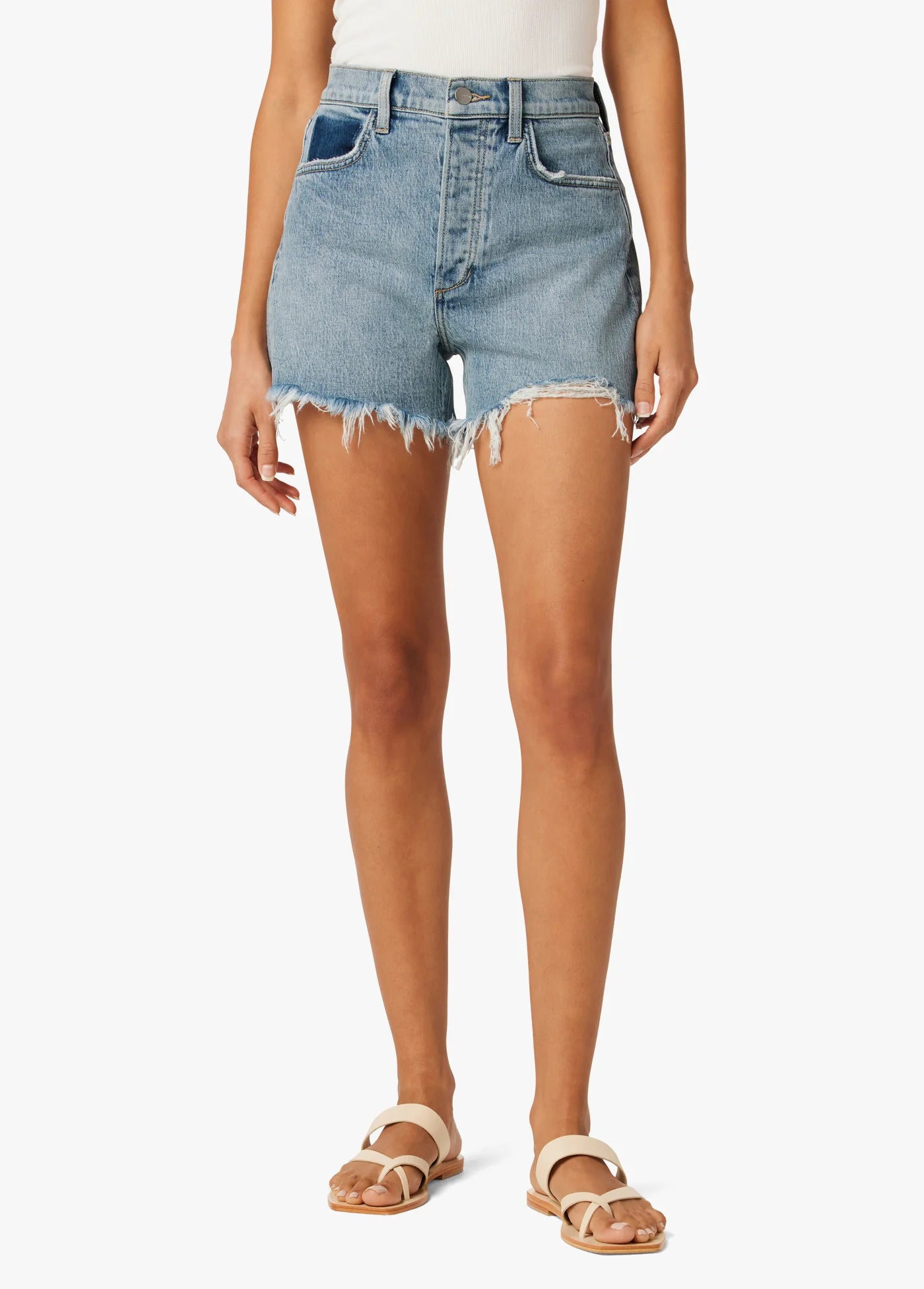 Joes The Alex high rise short with fray hem - unbothered