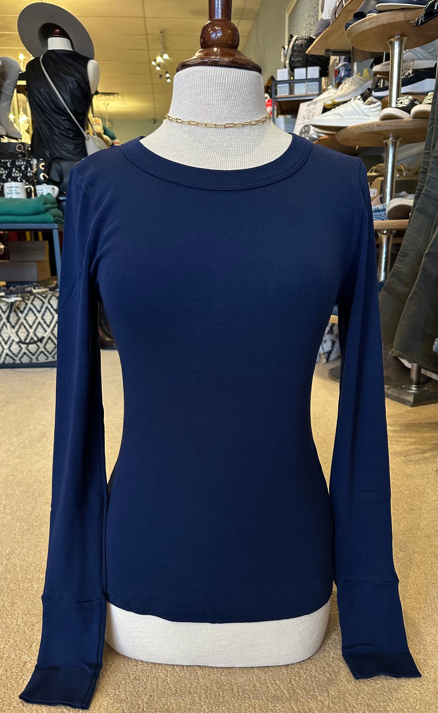 Michael Stars Kelso Long Sleeve Crew