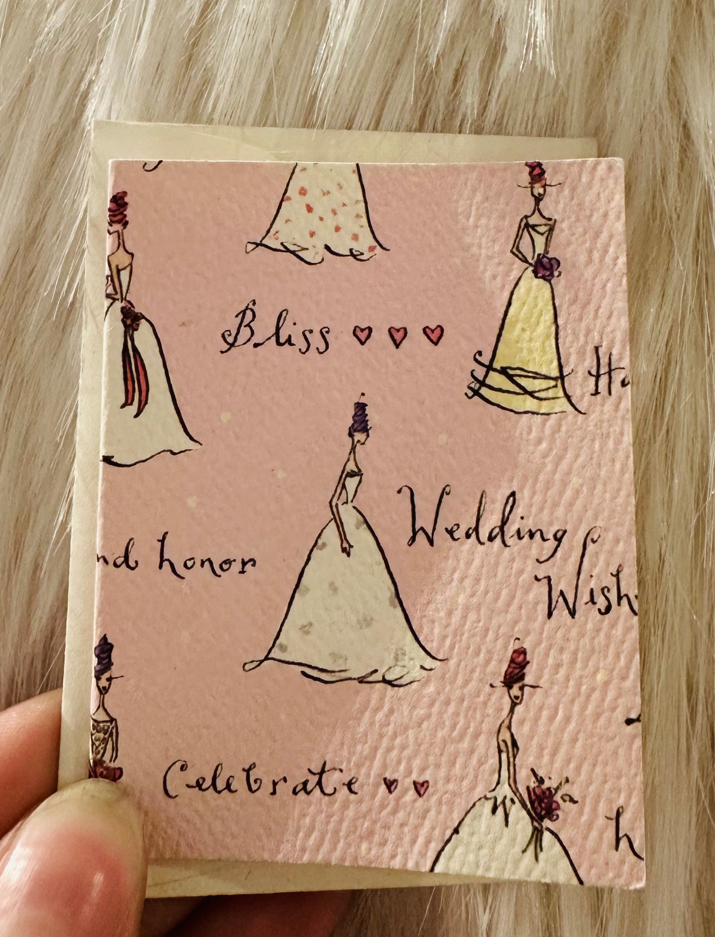 Mini Bridal Card