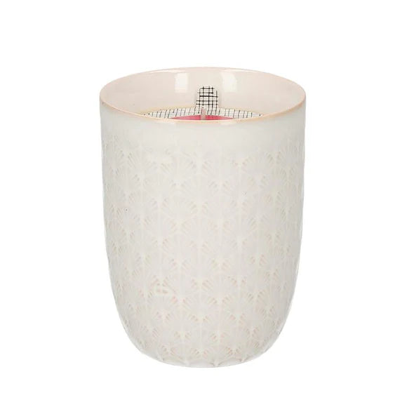 Votivo Red Current Calico Lace Jar Candle
