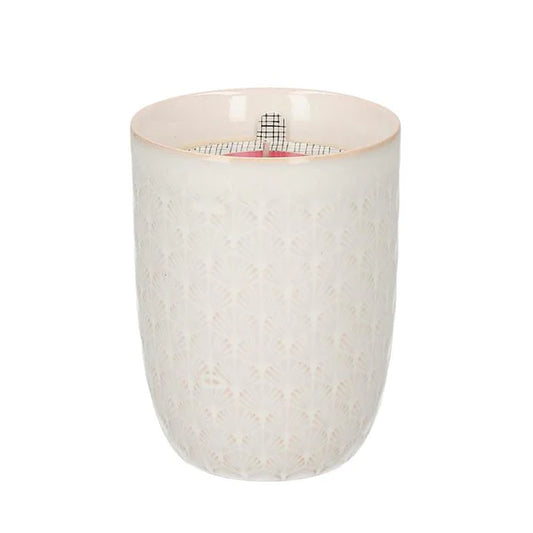 Votivo Red Current Calico Lace Jar Candle