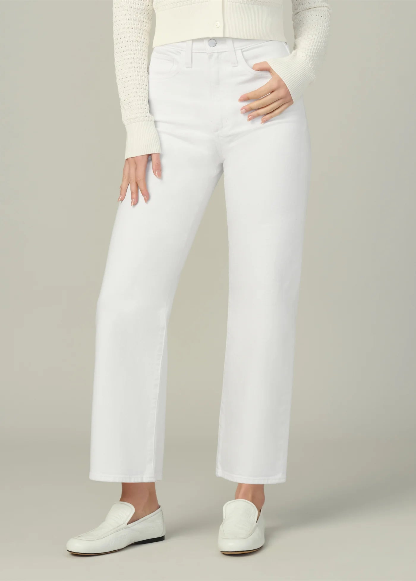 Joe’s The Margot Cropped Straight White
