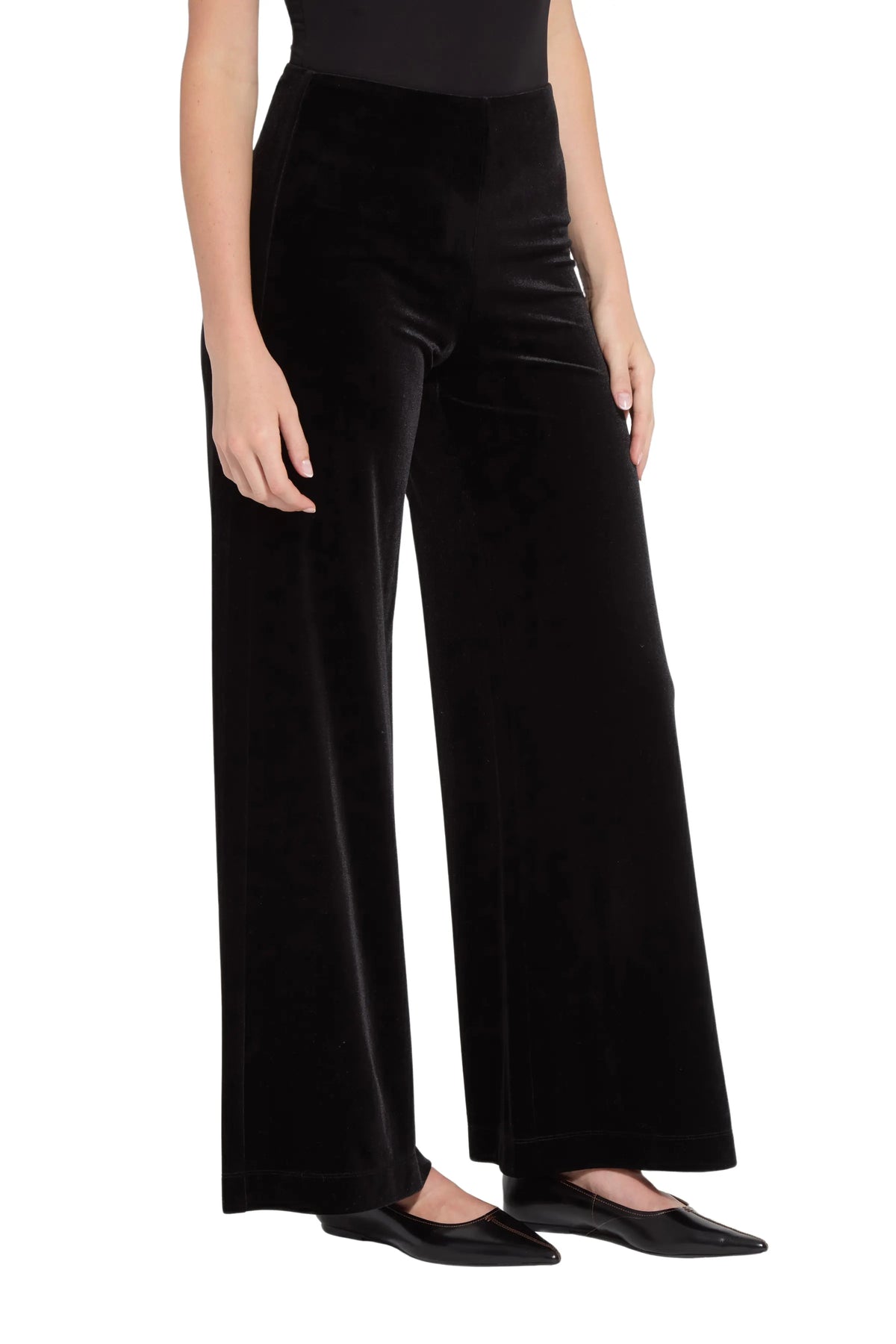 Lysse Ellery High Waist Flare Velvet Pant