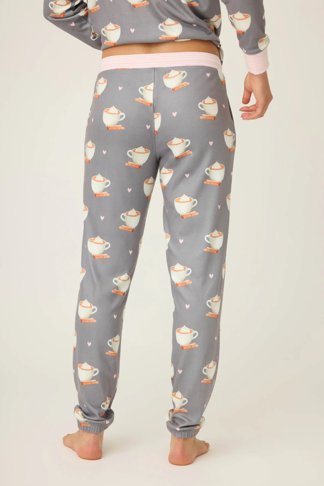 PJ Salvage Love You A Latte Banded Pant