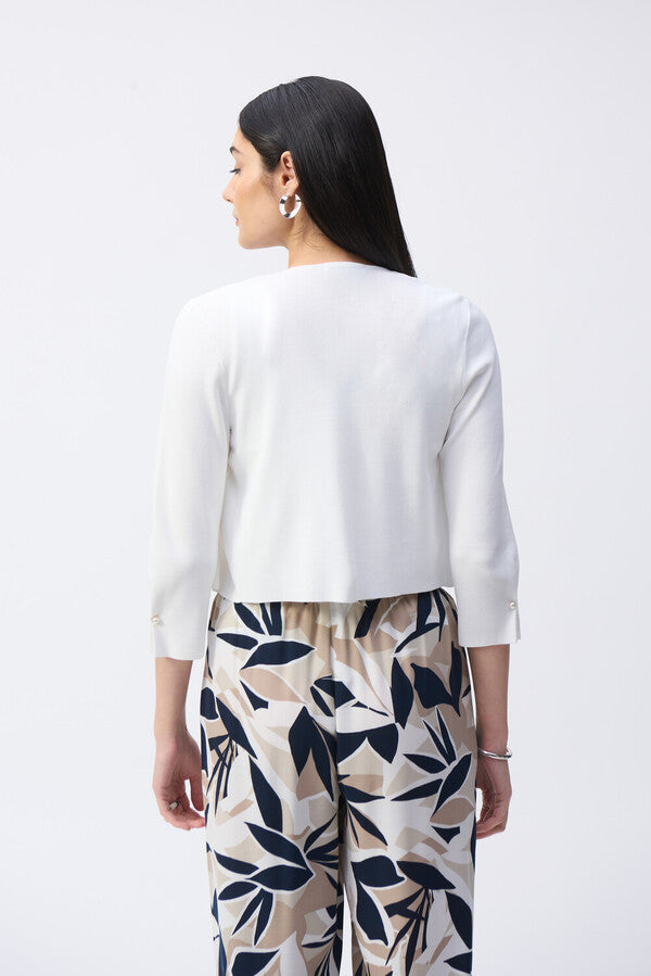 Joseph Ribkoff Coverup W/Button Sleeve Detail