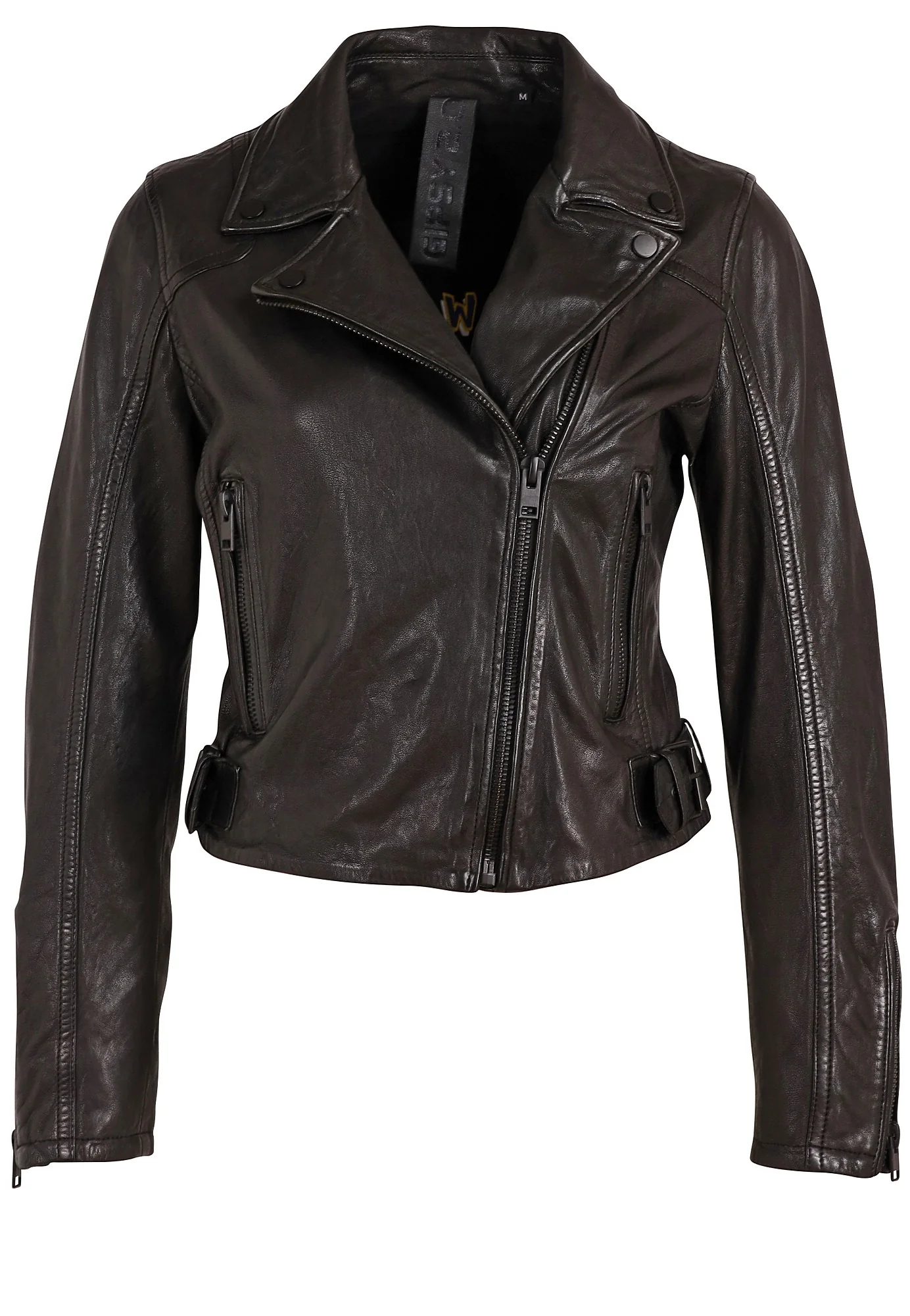 Mauritius Bita Black Leather Jacket