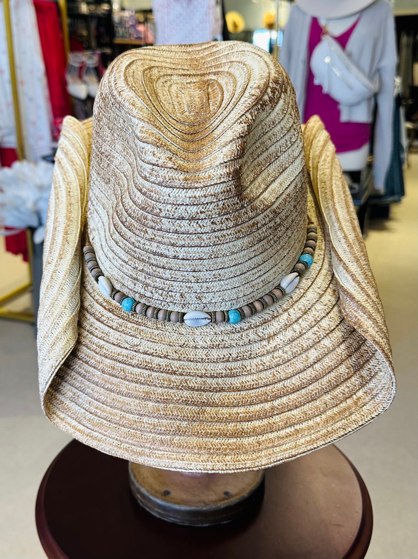 San Diego Hat Company Elena Straw Cowboy Hat
