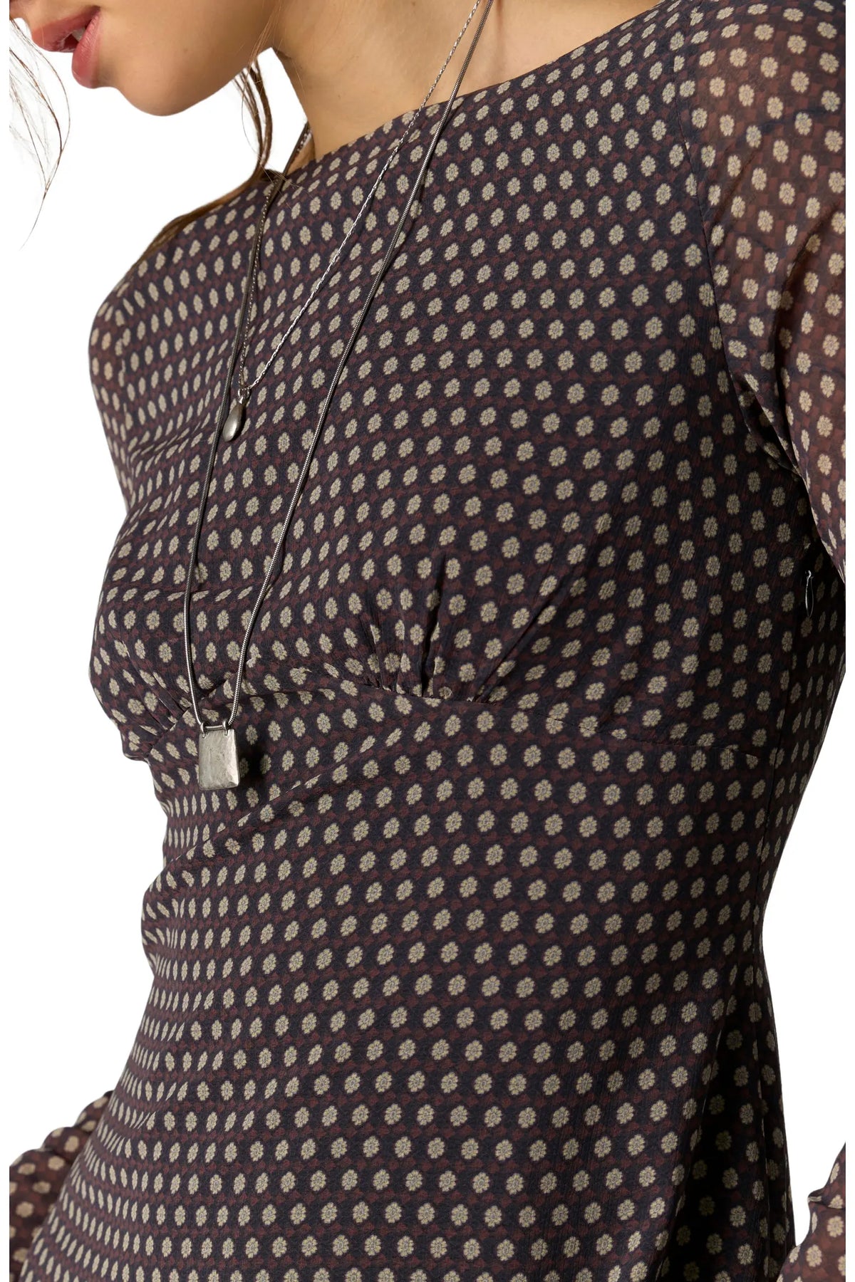 Free People Jolie Printed Mini Dress