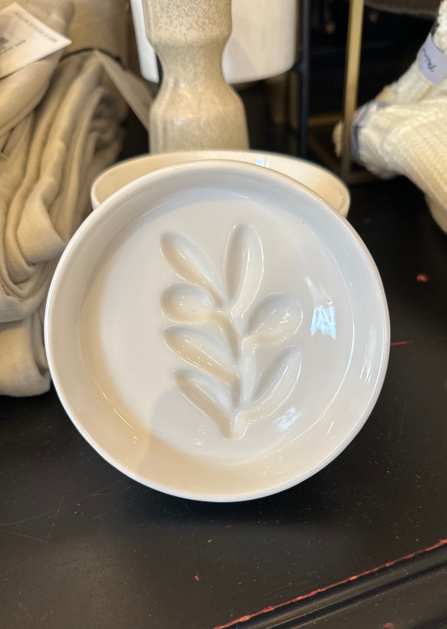 White Trinket Tray