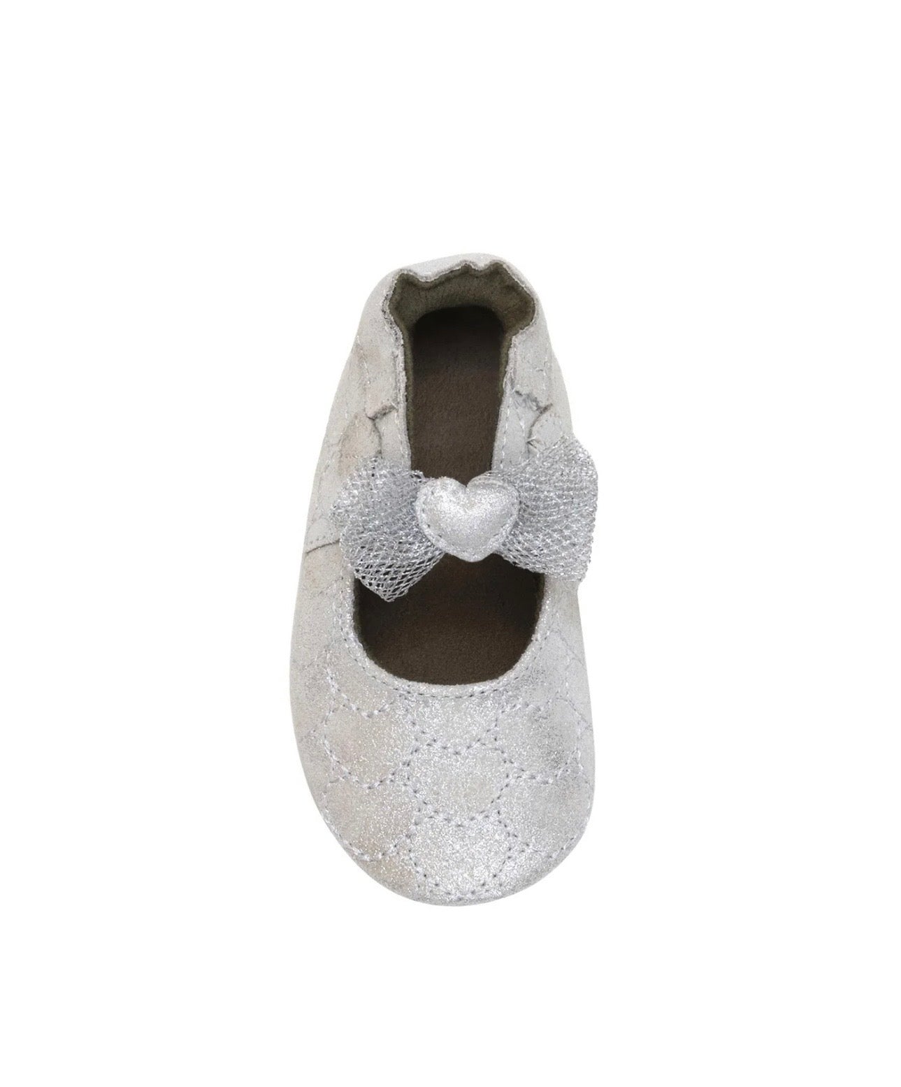 Robeez Desiree Soft Soles Silver
