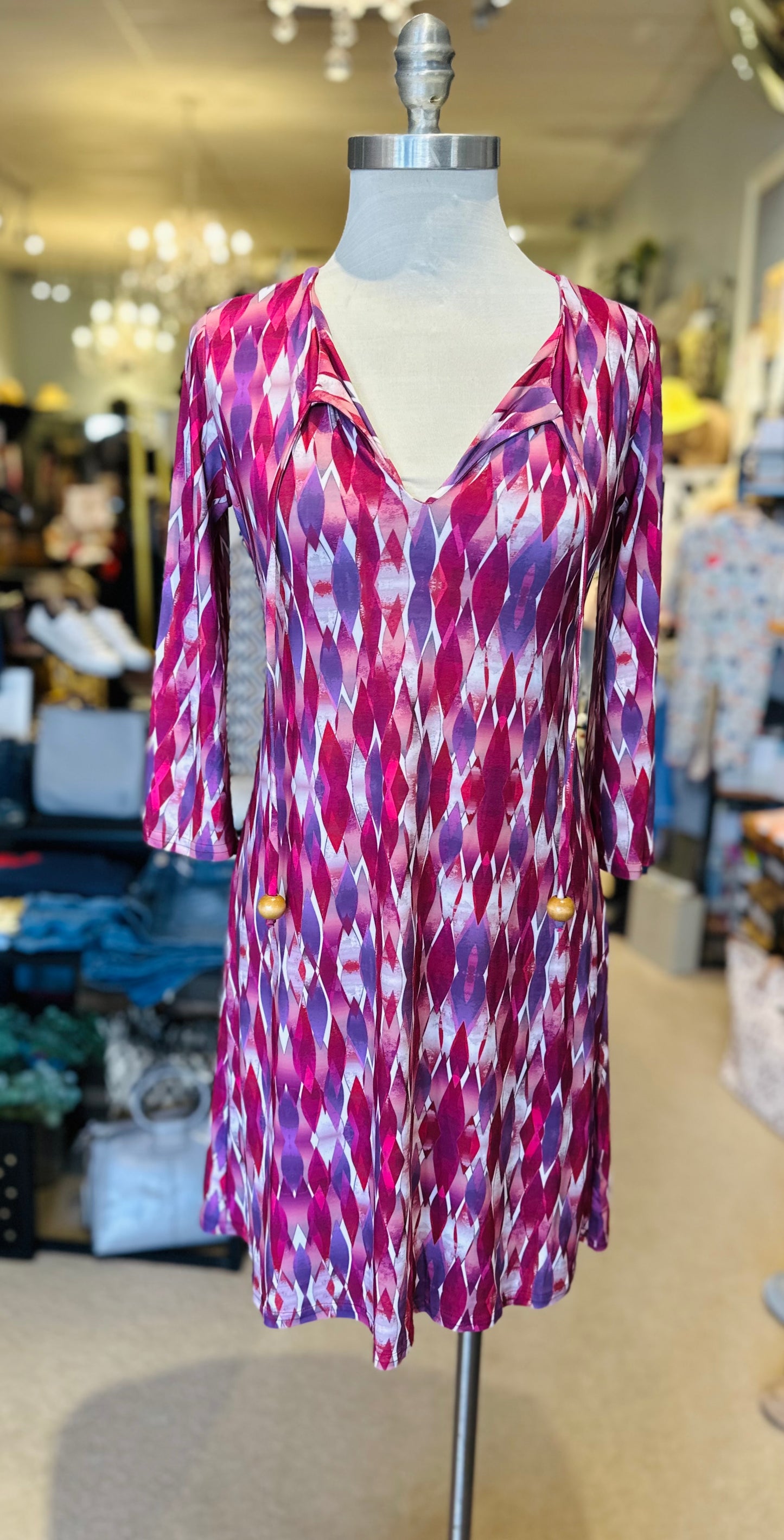 Viereck Masala 3/4 Sleeve Dress