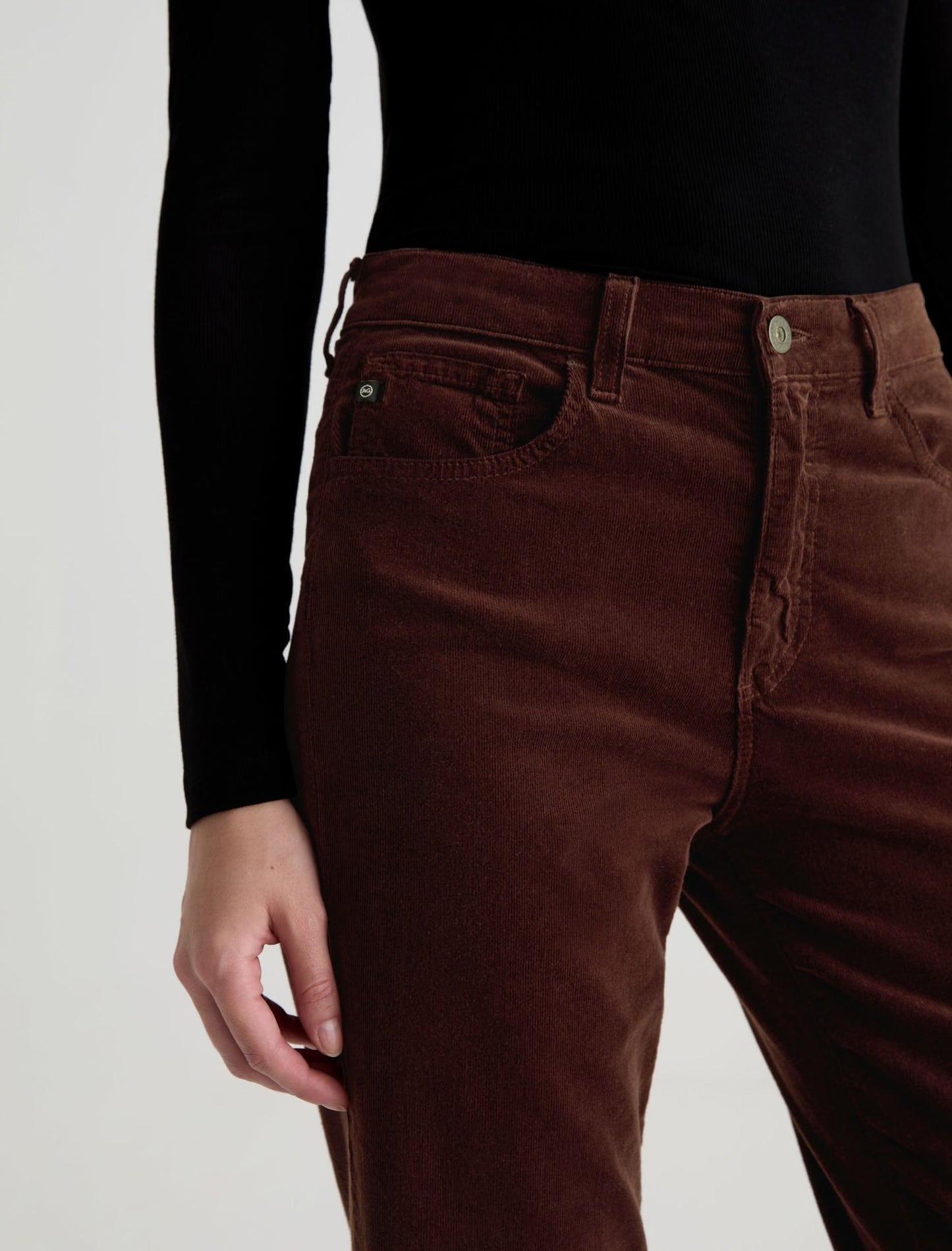 AG Brinley Corduroy In Coffee Bean
