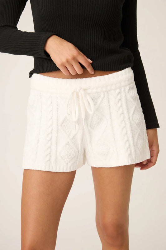PJ Salvage Chenille Cable Knit Short