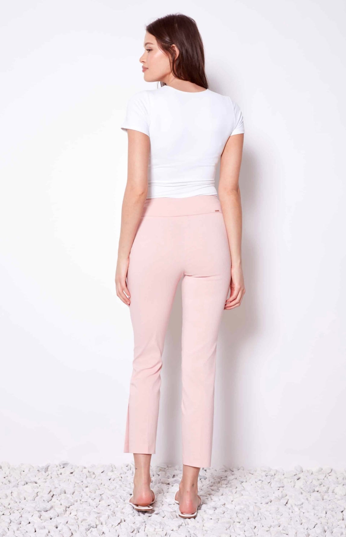 UP! Pink Pull On Capri