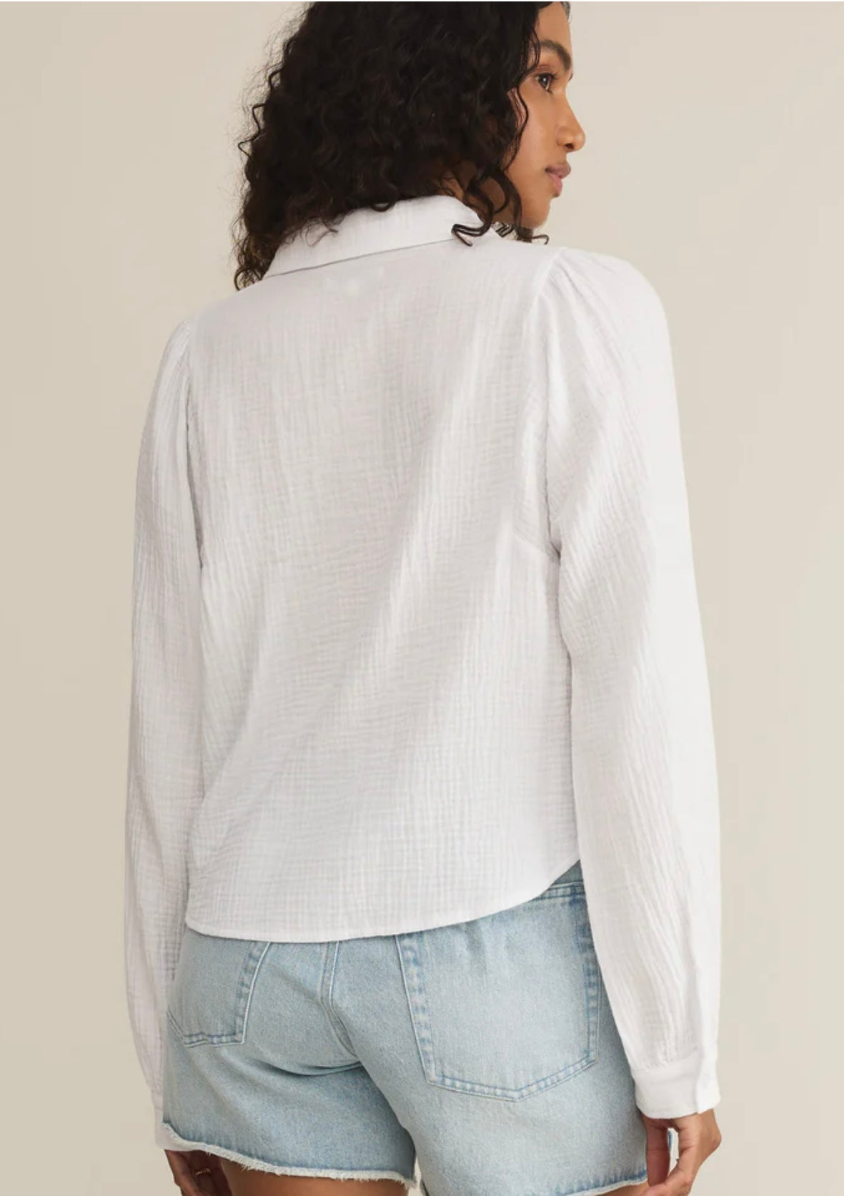 Z Supply Campo Button Up Gauze Top