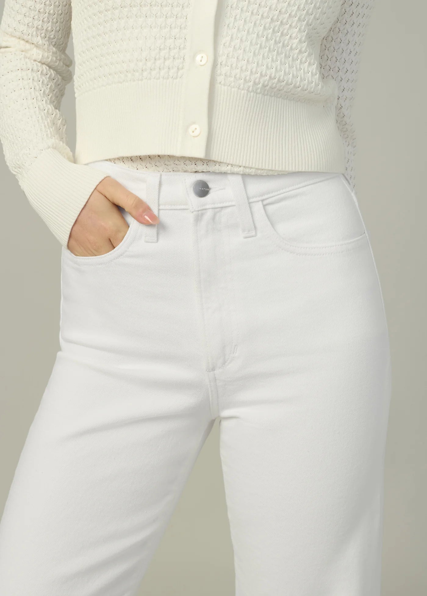 Joe’s The Margot Cropped Straight White