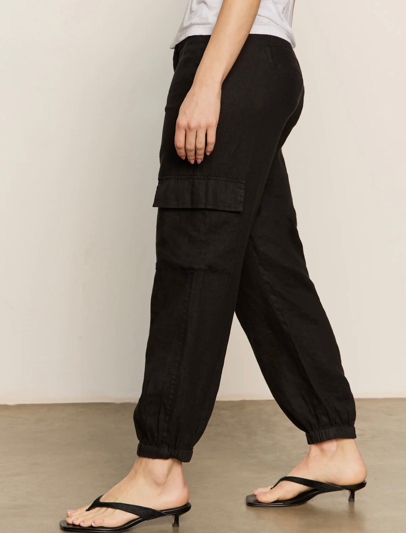 Sanctuary Take Over Linen Jogger